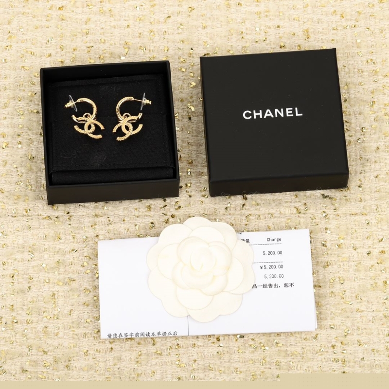 Ch*el earrings